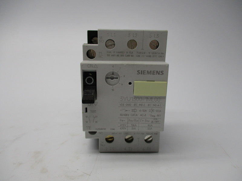 SIEMENS 3VU1300-1ML00 6-10A NSMP
