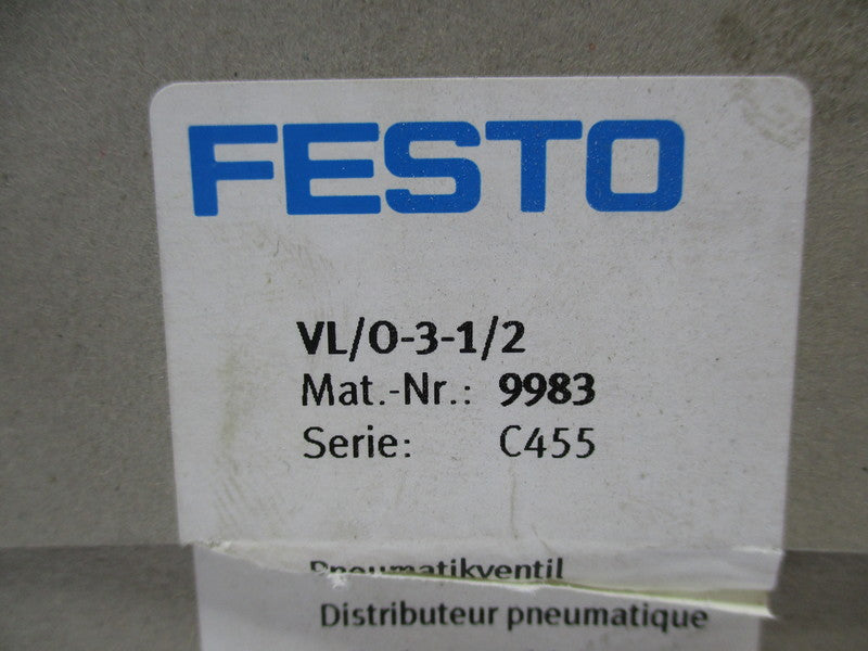 FESTO VL/O-3-1/2 (9983) NSMP