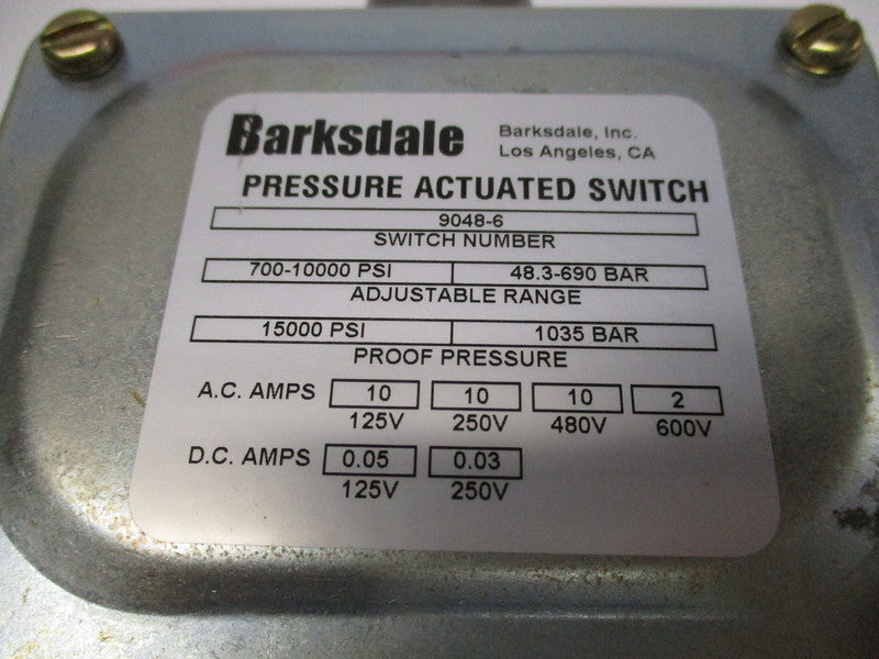 BARKSDALE 9048-6 NSNP