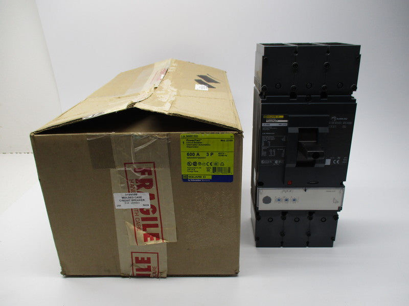 SQUARE D LGL36600U33X CIRCUIT BREAKER 600A 600V NSMP