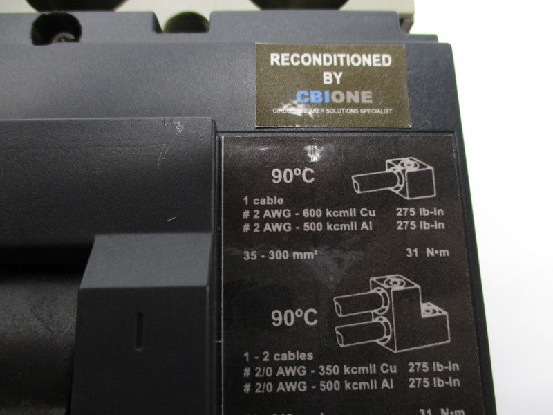 MERLIN GERIN NSJ600N CIRCUIT BREAKER 600V 50/60HZ REMAN