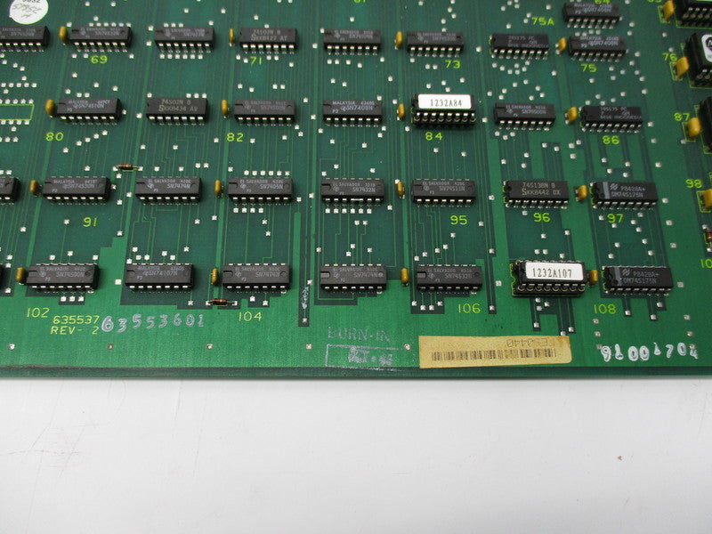 INDUSTRIAL SPARE PART 635537 REV. 2 UNMP