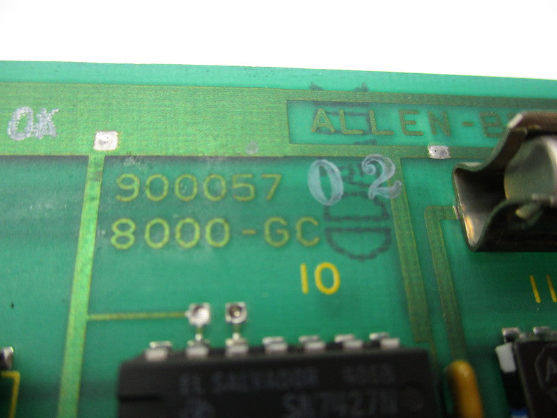INDUSTRIAL SPARE PART 8000-GC 900057 REV. I (AS PICTURED) UNMP