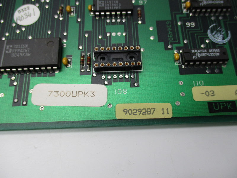 INDUSTRIAL SPARE PART 7300-UPK-3 634490 REV. 6 UNMP