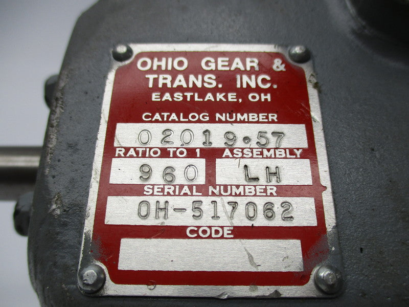 OHIO GEAR & TRANS INC. 02019-57 NSNP