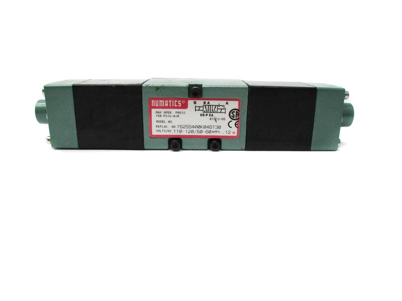 NUMATICS 152SS400K046T30 110-120/50-60 150PSIG NSNP