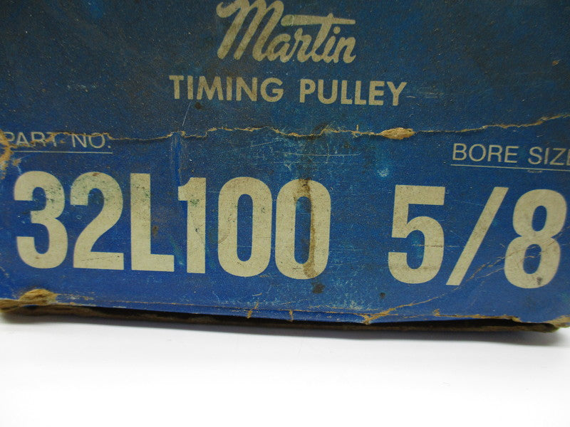 MARTIN TIMING PULLEY 32L100 5/8 *NEW IN BOX*