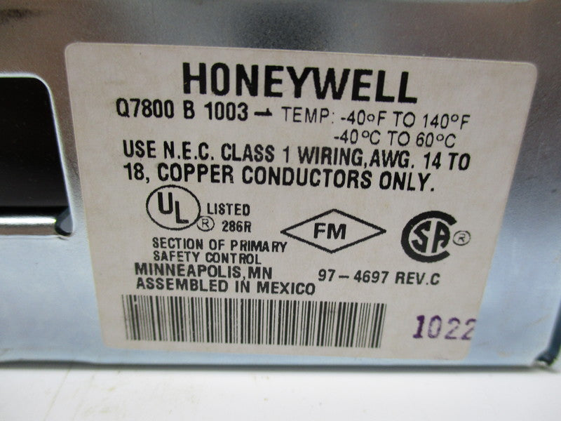 HONEYWELL Q7800B1003 *NEW IN BOX*
