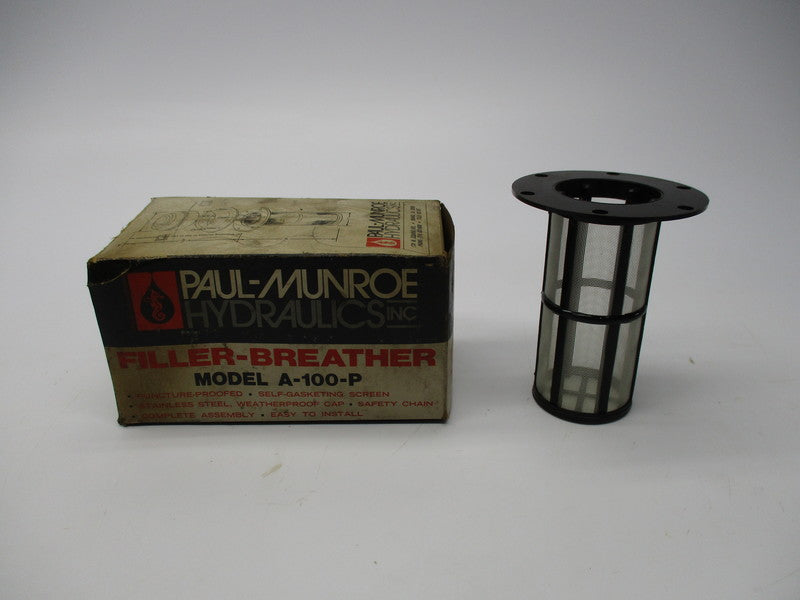PAUL MUNROE HYDRAULICS A-100-P NSMP