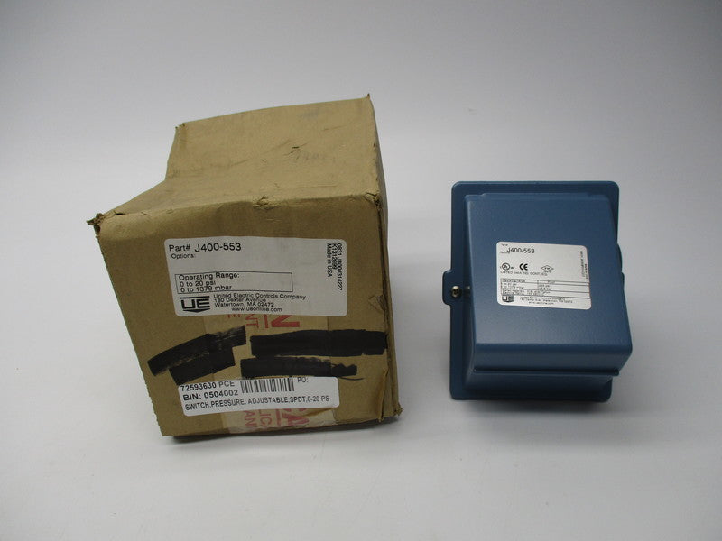 UNITED ELECTRIC J400-553 NSMP