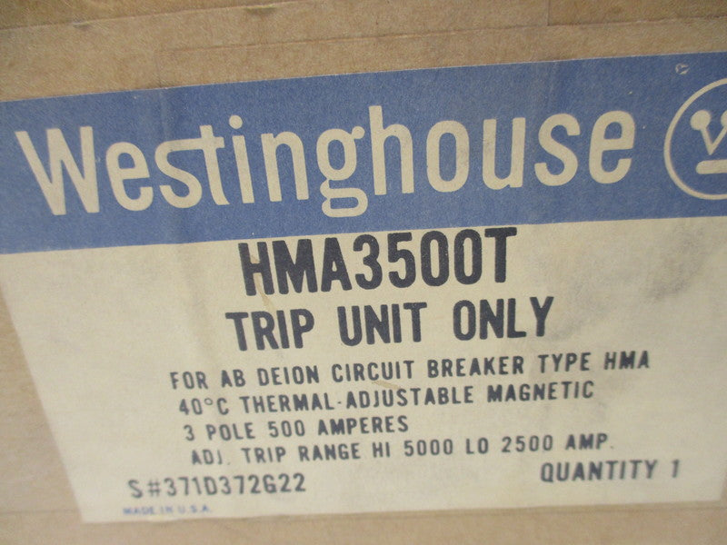 WESTINGHOUSE HMA3500T NSMP