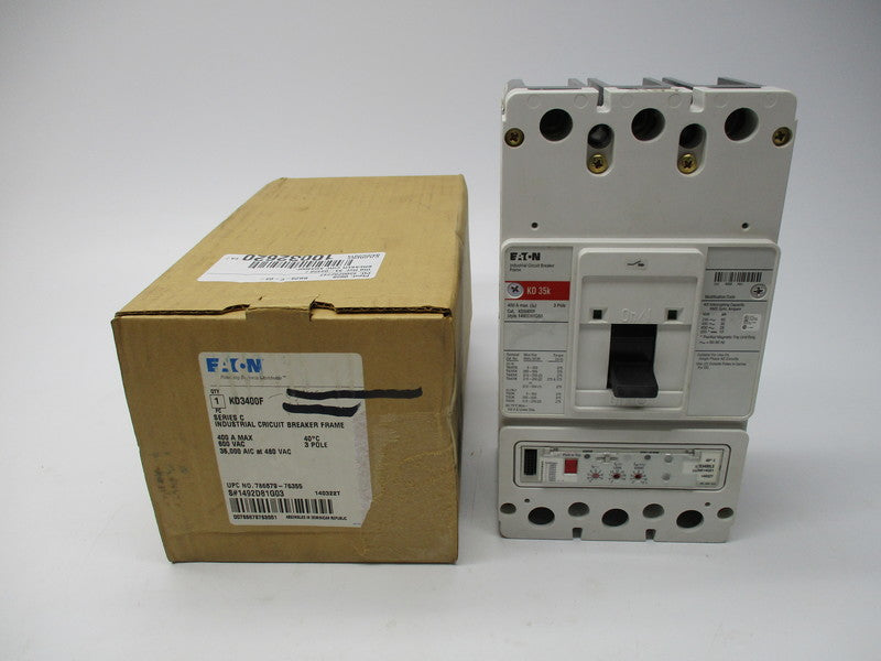 EATON KD3400F SER. C 400A 600VAC NSMP
