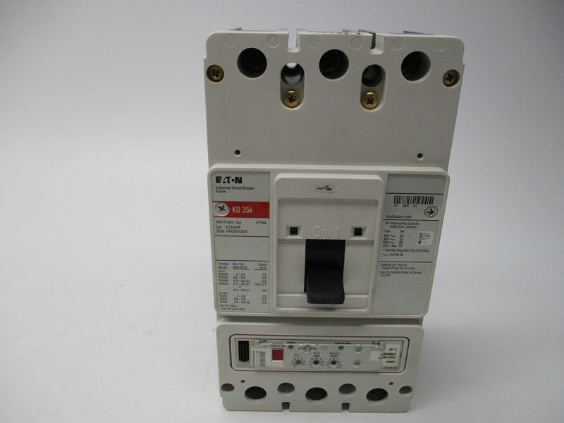 EATON KD3400F SER. C 400A 600VAC NSMP