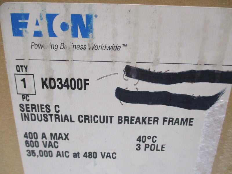 EATON KD3400F SER. C 400A 600VAC NSMP