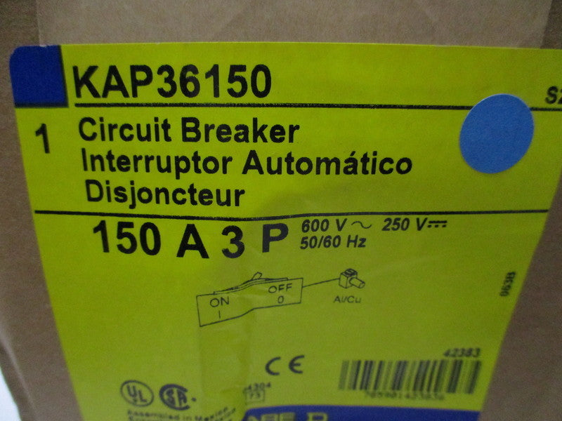 SQUARE D KAP36150 NSMP