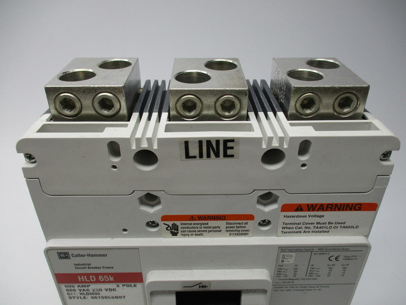 EATON HLD3600 6613C98G07 600A 600V NSMP
