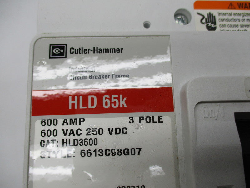EATON HLD3600 6613C98G07 600A 600V NSMP