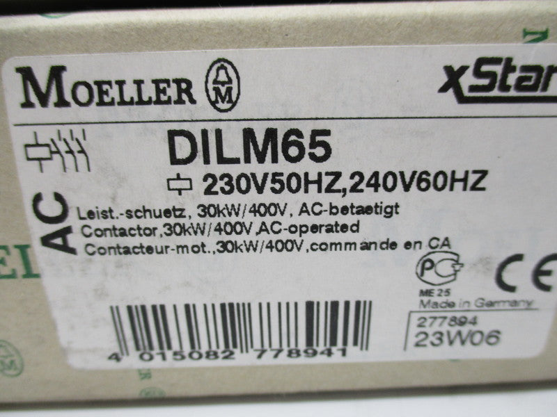 KLOCKNER MOELLER DILM65 240v NSMP