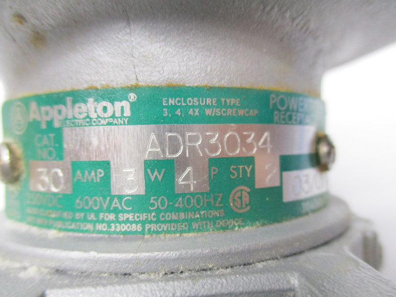 APPLETON ADR 3034 (AS PICTURED) UNMP