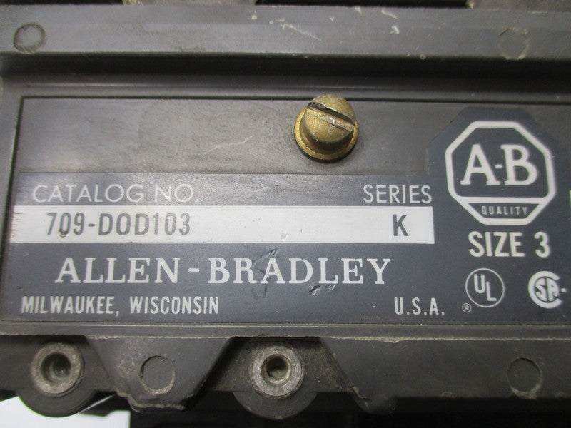INDUSTRIAL SPARE PART 709-D0D103 UNMP