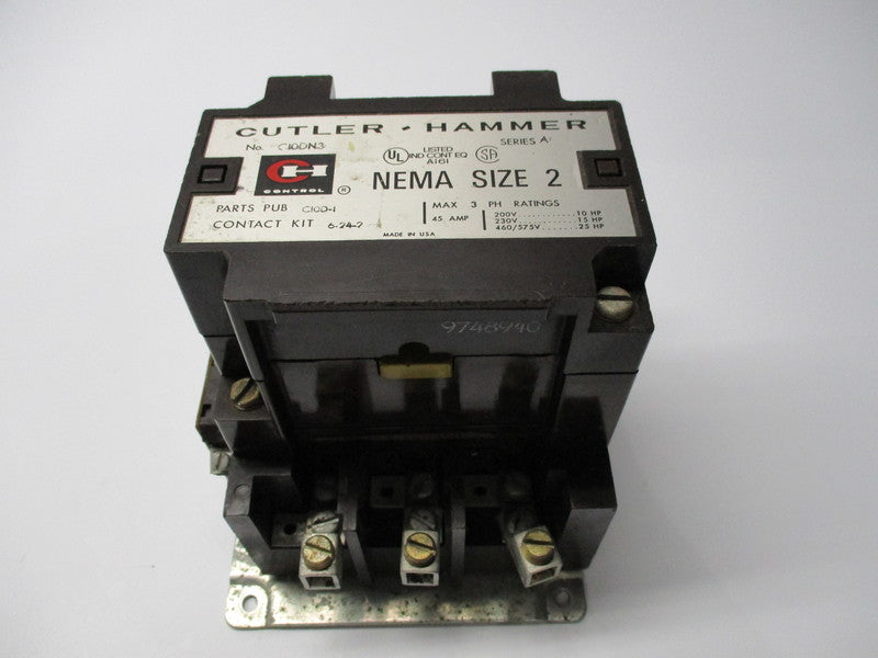 CUTLER HAMMER C10DN3 UNMP