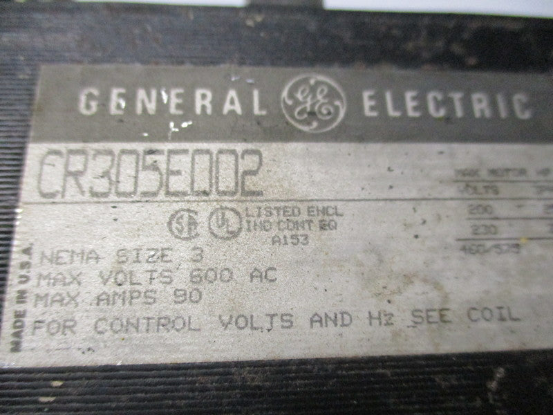 GENERAL ELECTRIC CR305E002 UNMP