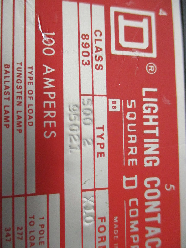 SQUARE D 8903 S00 2 SER. A UNMP