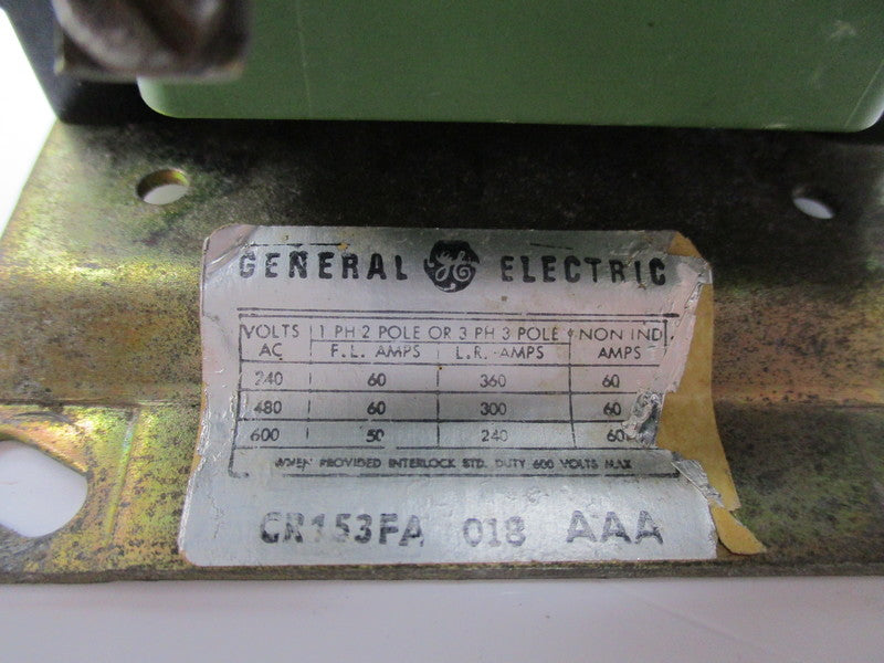 GENERAL ELECTRIC CR153FA 018 AAA NSNP
