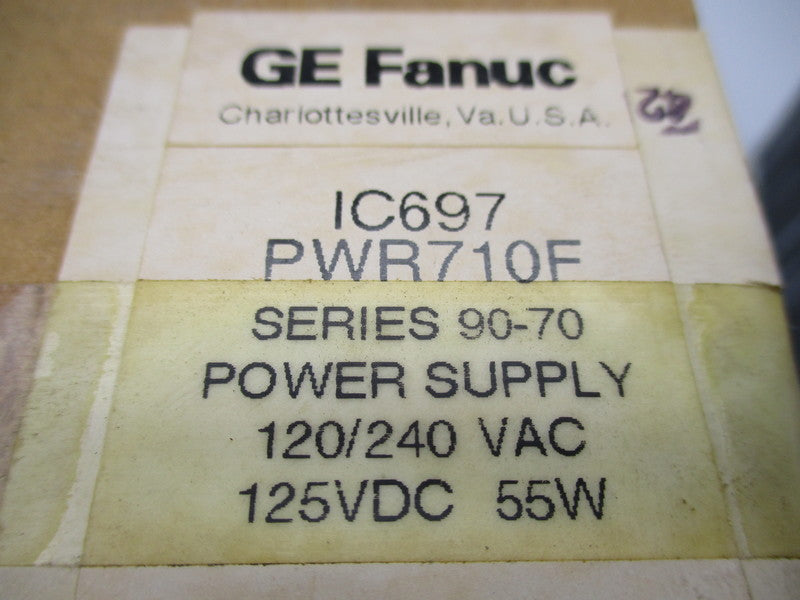 GE FANUC IC697PWR710F NSMP