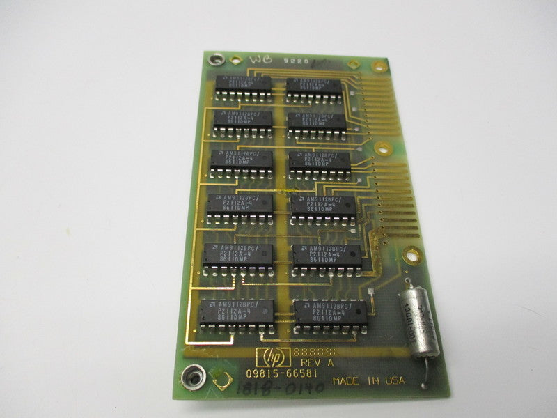 Hewlett Packard 88809L 09815-66581 REV. A NSNP