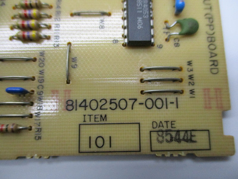 YAMATAKE HONEYWELL 81402507-001-1 NSNP