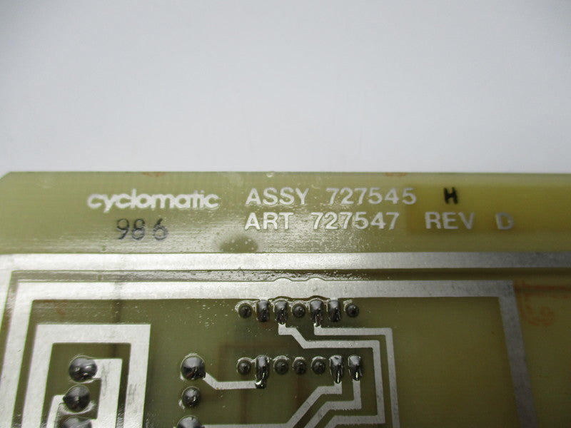 CYCLOMATIC ART 727547 REV. D NSNP