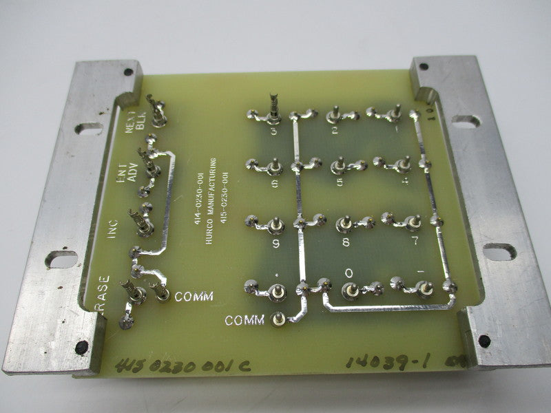 HURCO 414-0230-001 NSNP