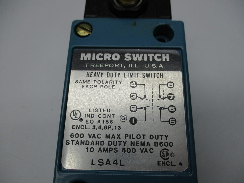 MICRO SWITCH LSA4L NSMP