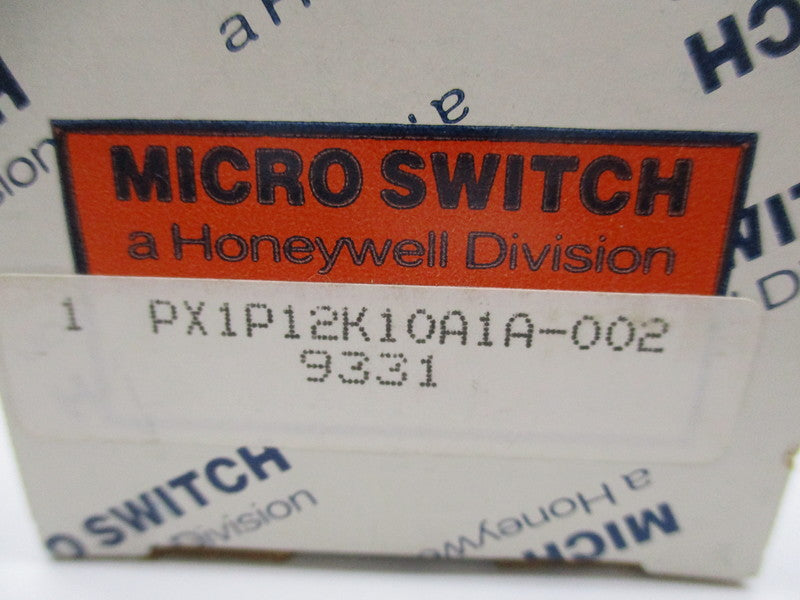 MICRO SWITCH PX1P12K10A1A-002 NSMP