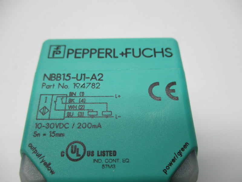 PEPPERL+FUCHS NBB15-U1-A2 194782 NSMP