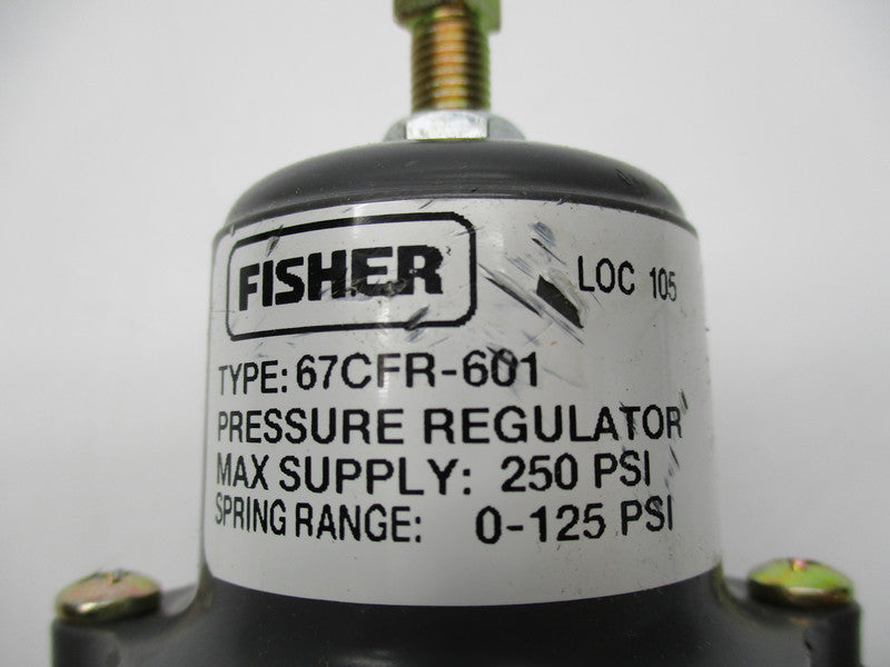 FISHER 67CFR-601 0-125 PSI NSNP