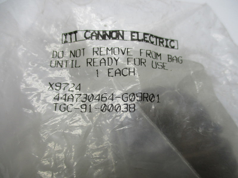 ITT CANNON ELECTRIC X9724 44A730464-G09R01 NSFS