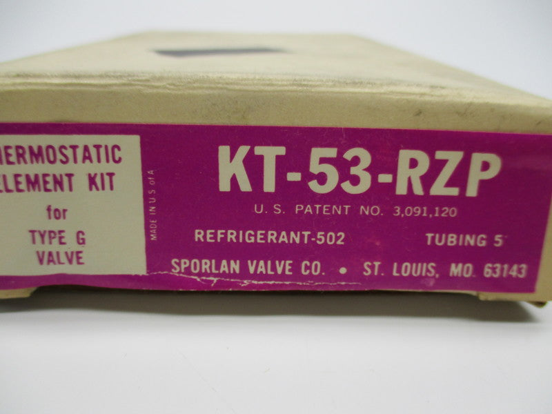 SPORLAN VALVE KT-53-RZP NSMP