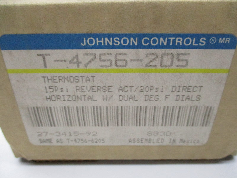 JOHNSON CONTROLS T-4756-205 NSMP