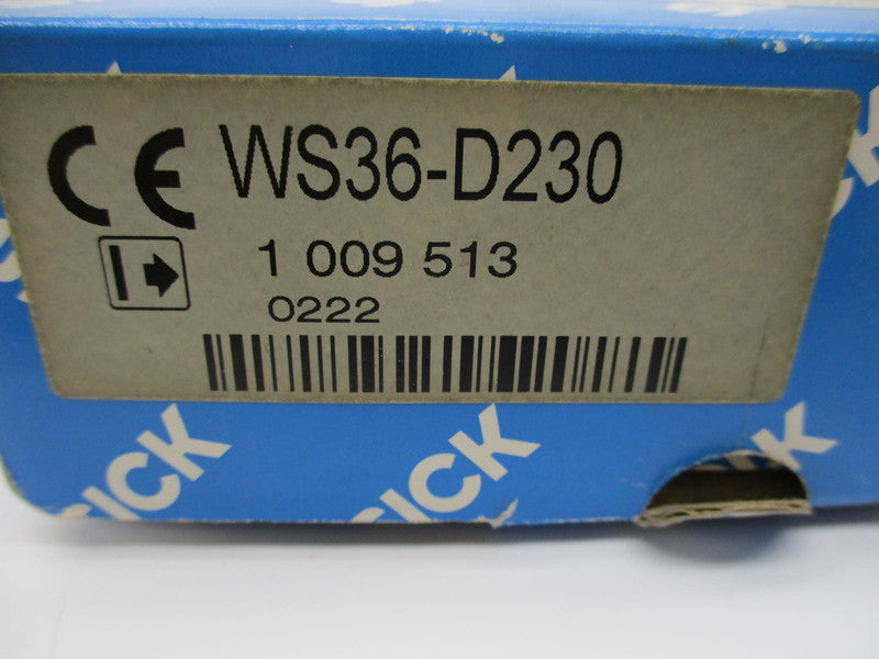 SICK WS36-D230 1009513 10-30VDC NSMP