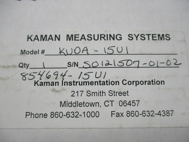 KAMAN KUDA-15U1 NSMP