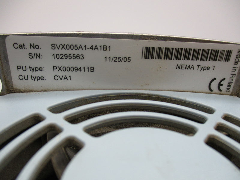 CUTLER HAMMER SVX005A1-4A1B1 UNMP