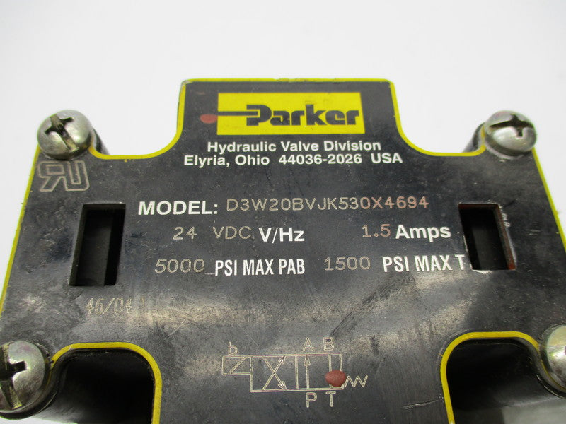 PARKER D3W20BVJK530X4694 UNMP