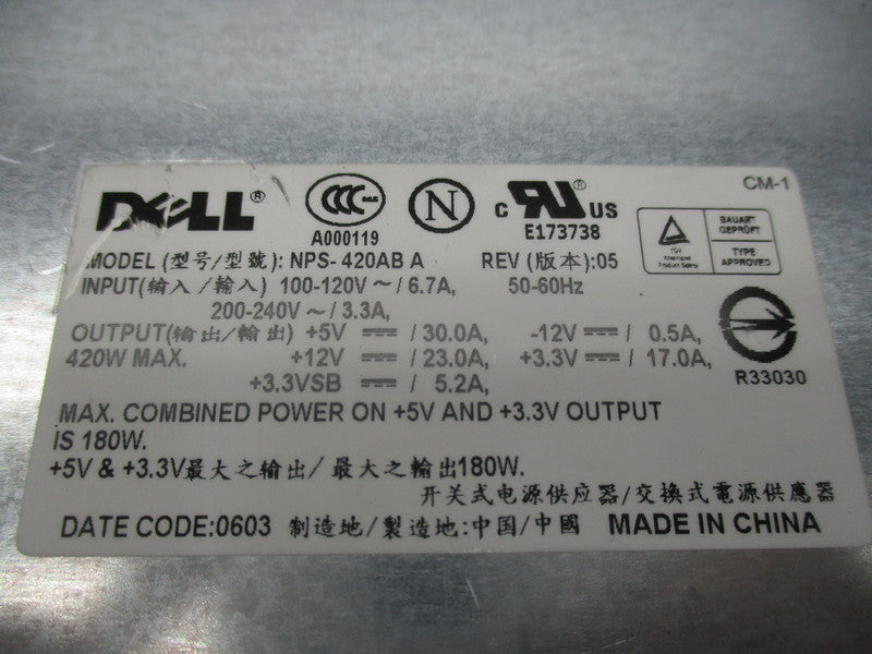 DELL NPS-420AB A UNMP