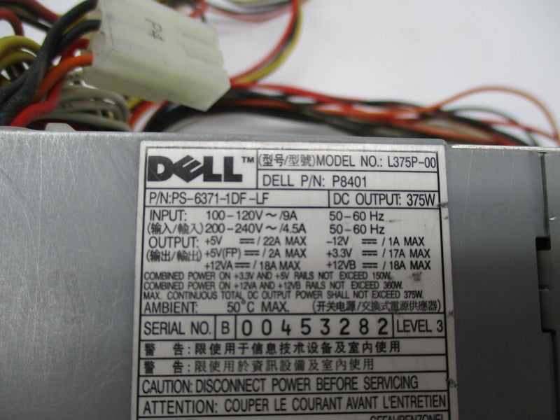 DELL P8401 PS-6371-1DF-LF UNMP