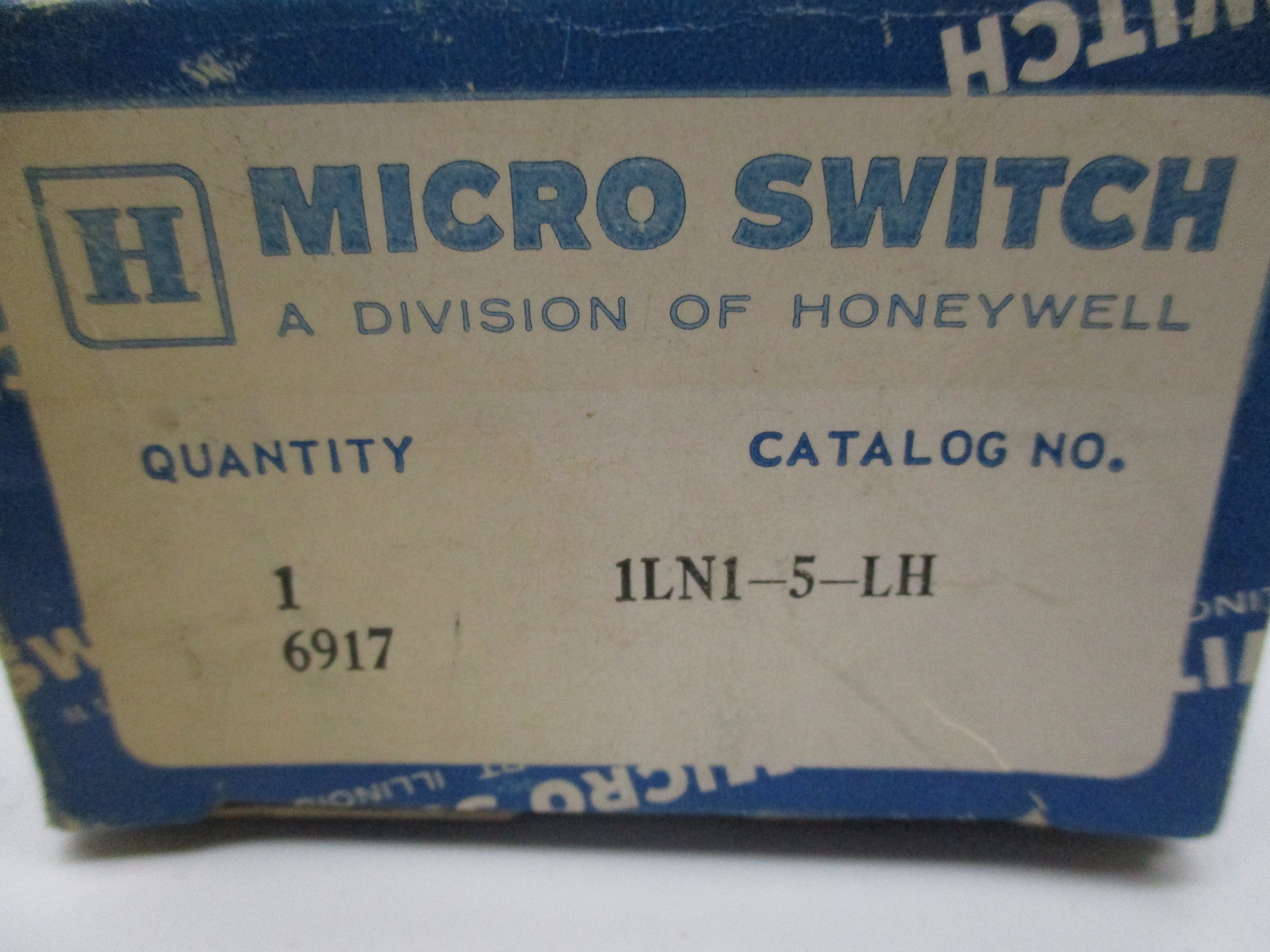 MICROSWITCH 1LN1-5-LH NSMP