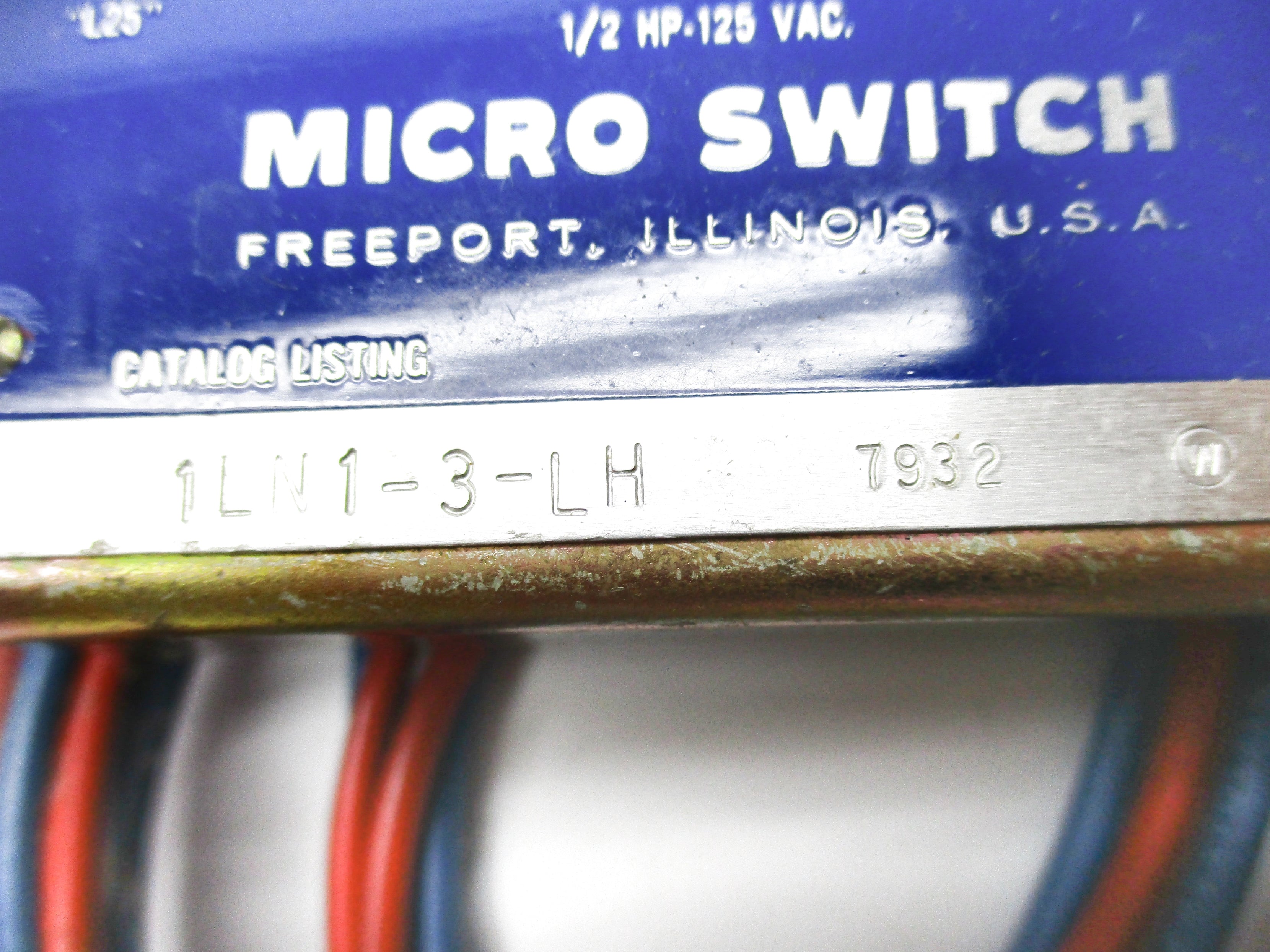 MICROSWITCH 1LN1-3-LH NSNP