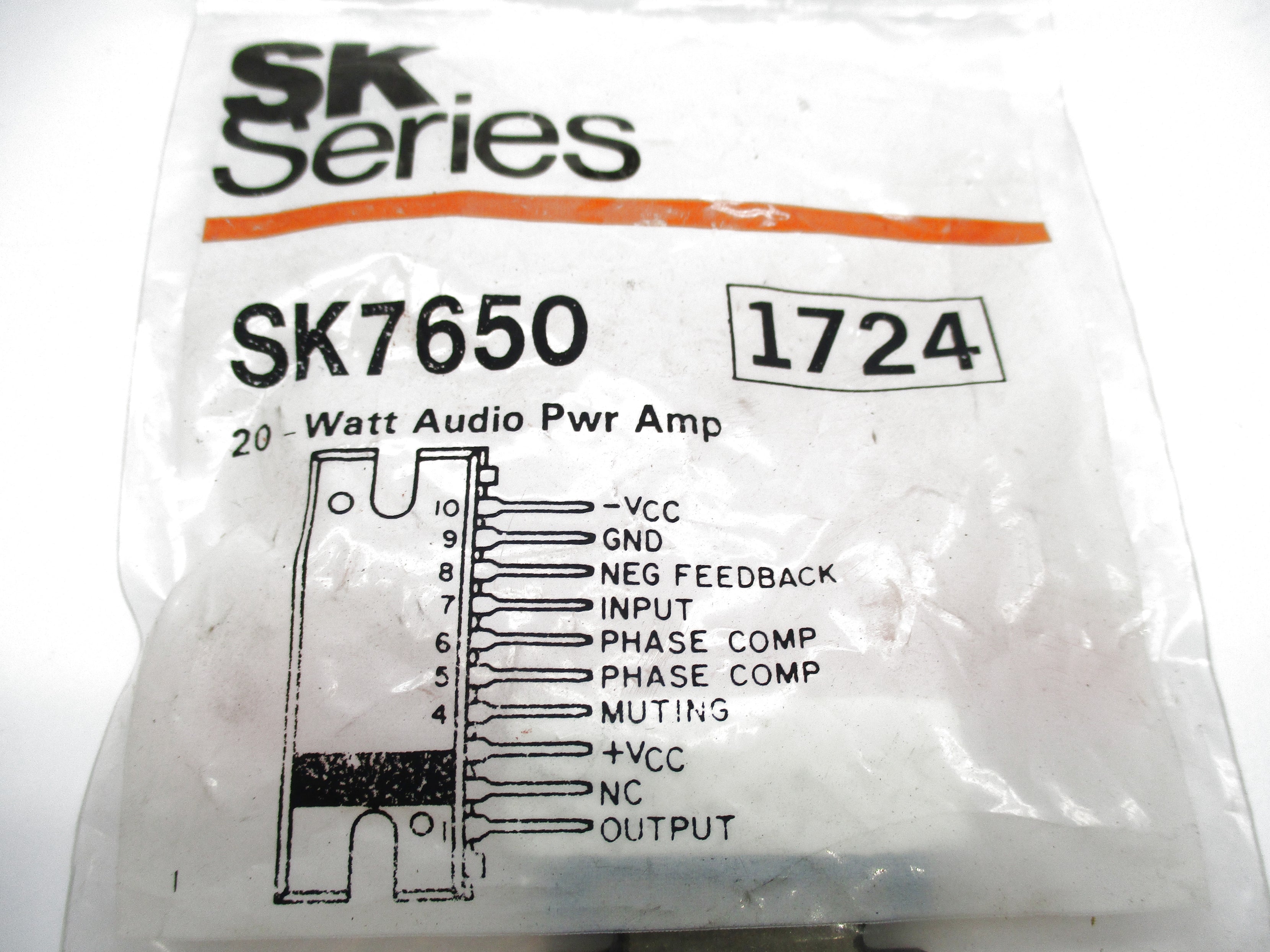 SK SERIES SK7650 NSFS