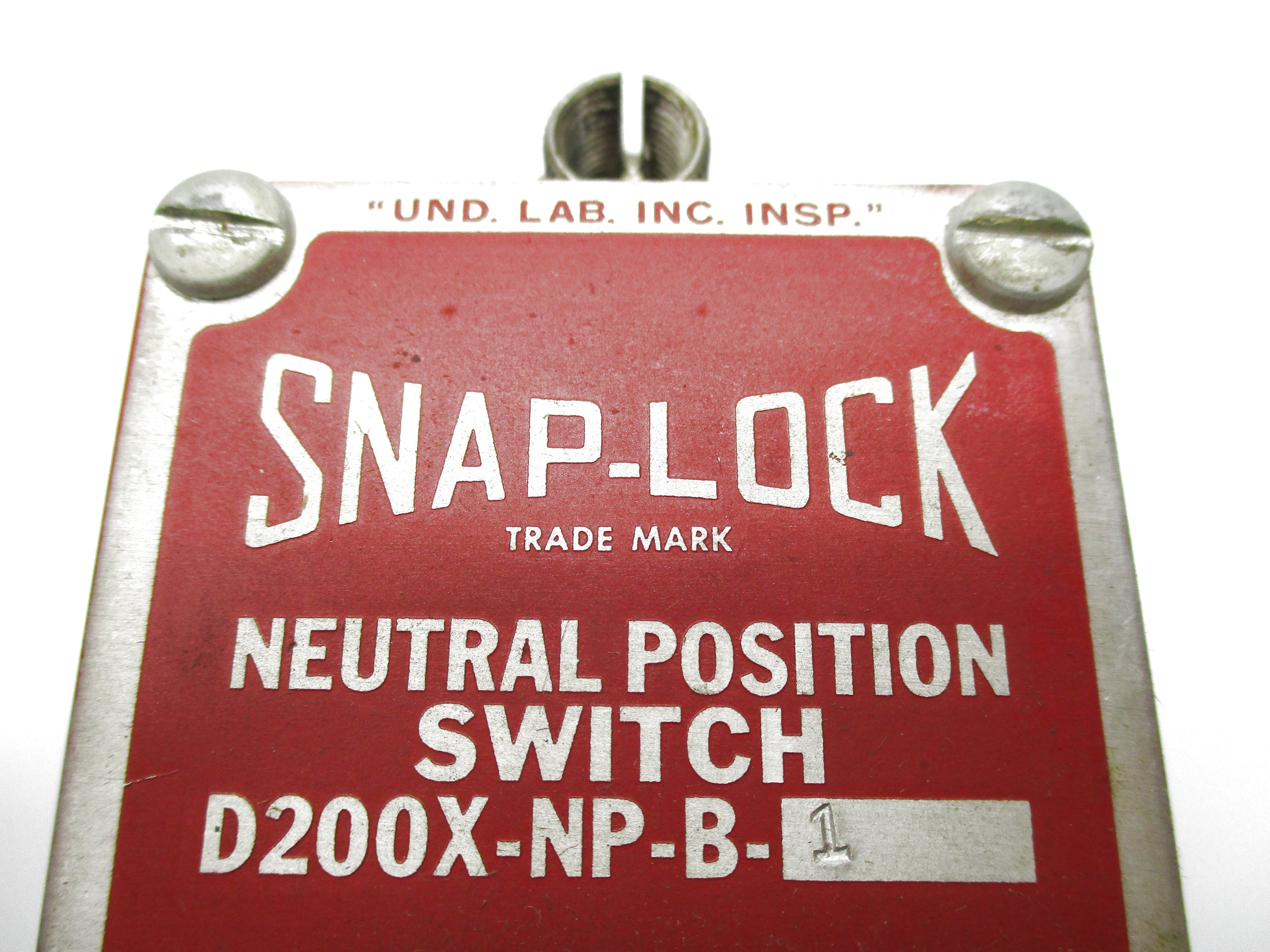 SNAP-LOCK D200X-NP-B-1 NSNP